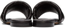 Bottega Veneta Black Padded Lido Sandals