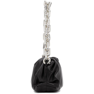 Bottega Veneta Black 'The Chain Pouch' Clutch