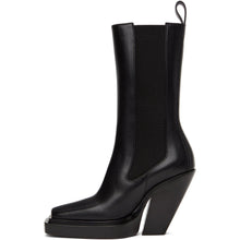 Bottega Veneta Black 'The Lean' Chelsea Boots