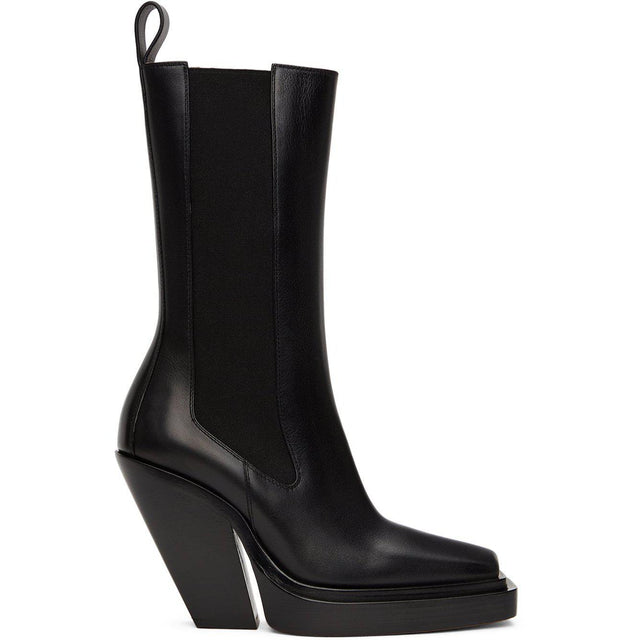 Bottega Veneta Black 'The Lean' Chelsea Boots