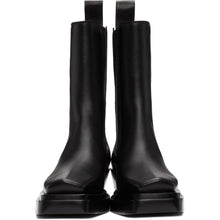 Bottega Veneta Black 'The Lean' Mid-Calf Chelsea Boots