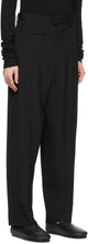 Bottega Veneta Black Wool Gabardine Trousers