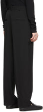 Bottega Veneta Black Wool Gabardine Trousers