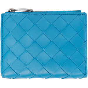 Bottega wallet cheap blue