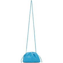 Bottega Veneta Blue Intrecciato Small 'The Pouch' Clutch