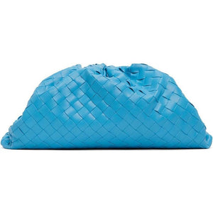 Bottega Veneta Blue Intrecciato 'The Pouch' Clutch