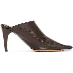 Bottega Veneta Brown Crunch Heels