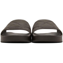 Bottega Veneta Brown Flat Pool Slides