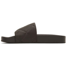 Bottega Veneta Brown Flat Pool Slides