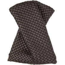 Bottega Veneta Brown Intrecciato Bow Tie Clutch