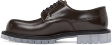 Bottega Veneta Brown Lace-Up Derbys