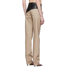 Bottega Veneta Brown Leather Jeans