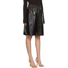 Bottega Veneta Brown Leather Shorts