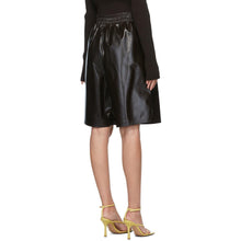 Bottega Veneta Brown Leather Shorts
