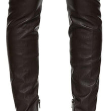 Bottega Veneta Brown 'The Lean' Tall Boots