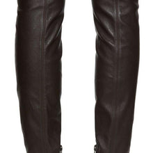 Bottega Veneta Brown 'The Lean' Tall Boots