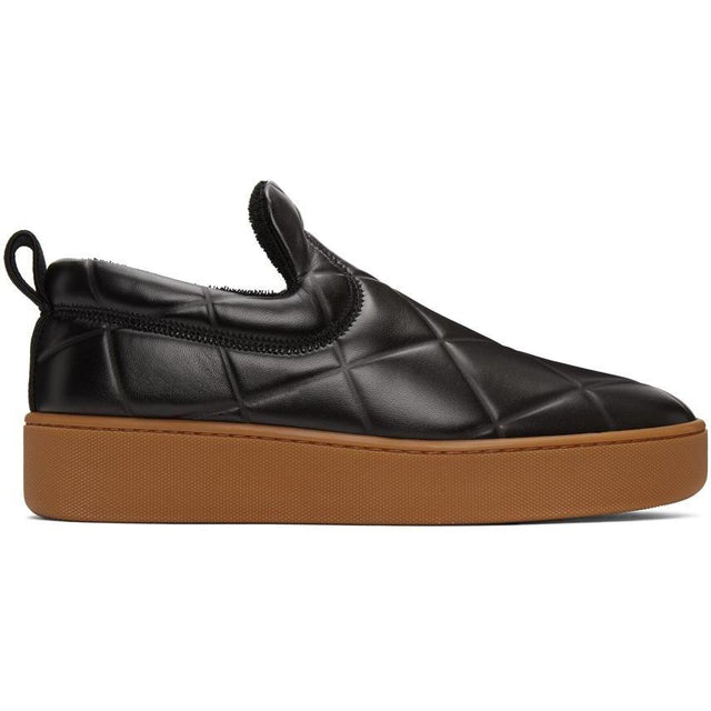 Bottega Veneta Brown 'The Quilt' Sneakers