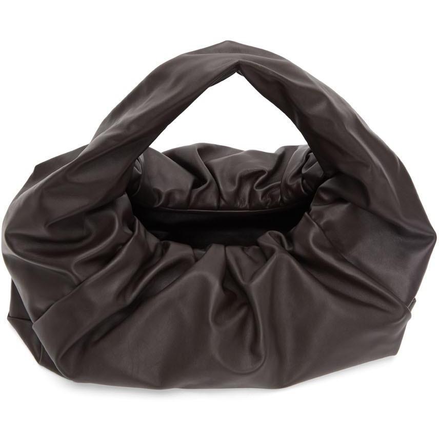 Bottega Veneta Brown 'The Shoulder Pouch' Bag - Bottega Veneta Brown 'The Boot Pouch' Sac - Bottega 베네타 브라운 '어깨 주머니'가방