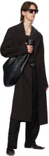 Bottega Veneta Brown Wool Drill Coat