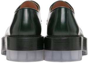 Bottega Veneta Green 'The Stilt' Derbys