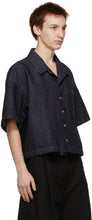 Bottega Veneta Indigo Denim Short Sleeve Shirt