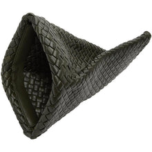 Bottega Veneta Khaki Intrecciato 'The Crisscross' Clutch