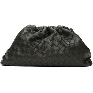 Bottega Veneta Khaki Intrecciato 'The Pouch' Clutch