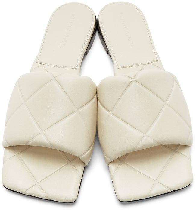 Bottega Veneta Off-White 'The Rubber Lido' Sandals