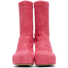 Bottega Veneta Pink Knit 'The Bold' Boots