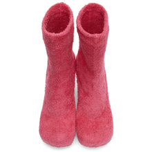 Bottega Veneta Pink Knit 'The Bold' Boots - Bottega Veneta Rose Knit 'The Bold' Bottes - Bottega Veneta 핑크 니트 '대담한'부츠