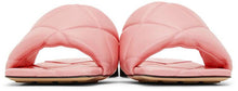 Bottega Veneta Pink Lido Flat Sandals
