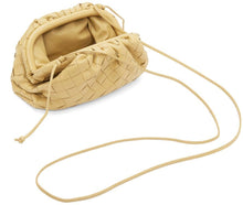 Bottega Veneta Taupe Intrecciato â€˜The Mini Pouchâ€™ Clutch