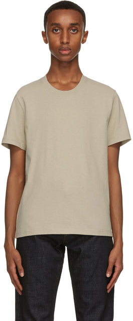 Bottega Veneta Taupe Stitch T-Shirt - T-shirt de points Taupe Bottega Veneta Taupe - Bottega Veneta Taupe Stitch T 셔츠