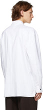 Bottega Veneta White Gabardine Studded Shirt