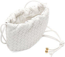 Bottega Veneta White Mini Intrecciato Bulb Bag