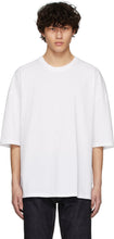 Bottega Veneta White Oversized T-Shirt - T-shirt surdimensionné blanc de Bottega Veneta - Bottega Veneta 화이트 대형 티셔츠