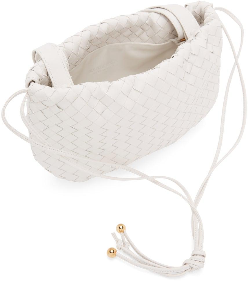 Bottega Veneta White Small 'The Bulb' Bag