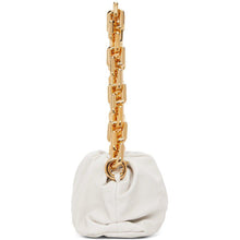 Bottega Veneta White 'The Chain Pouch' Clutch