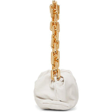Bottega Veneta White 'The Chain Pouch' Clutch