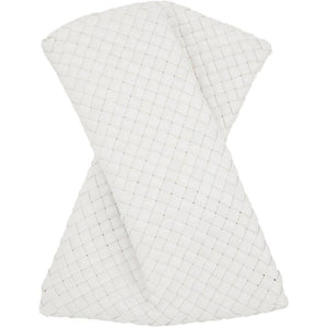 Bottega Veneta White 'The Crisscross' Clutch