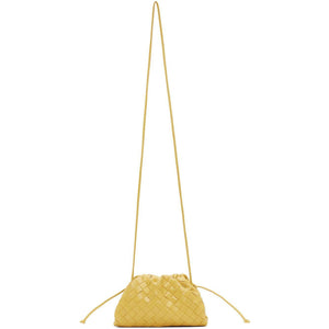 Bottega Veneta Yellow Intrecciato 'The Mini Pouch' Clutch