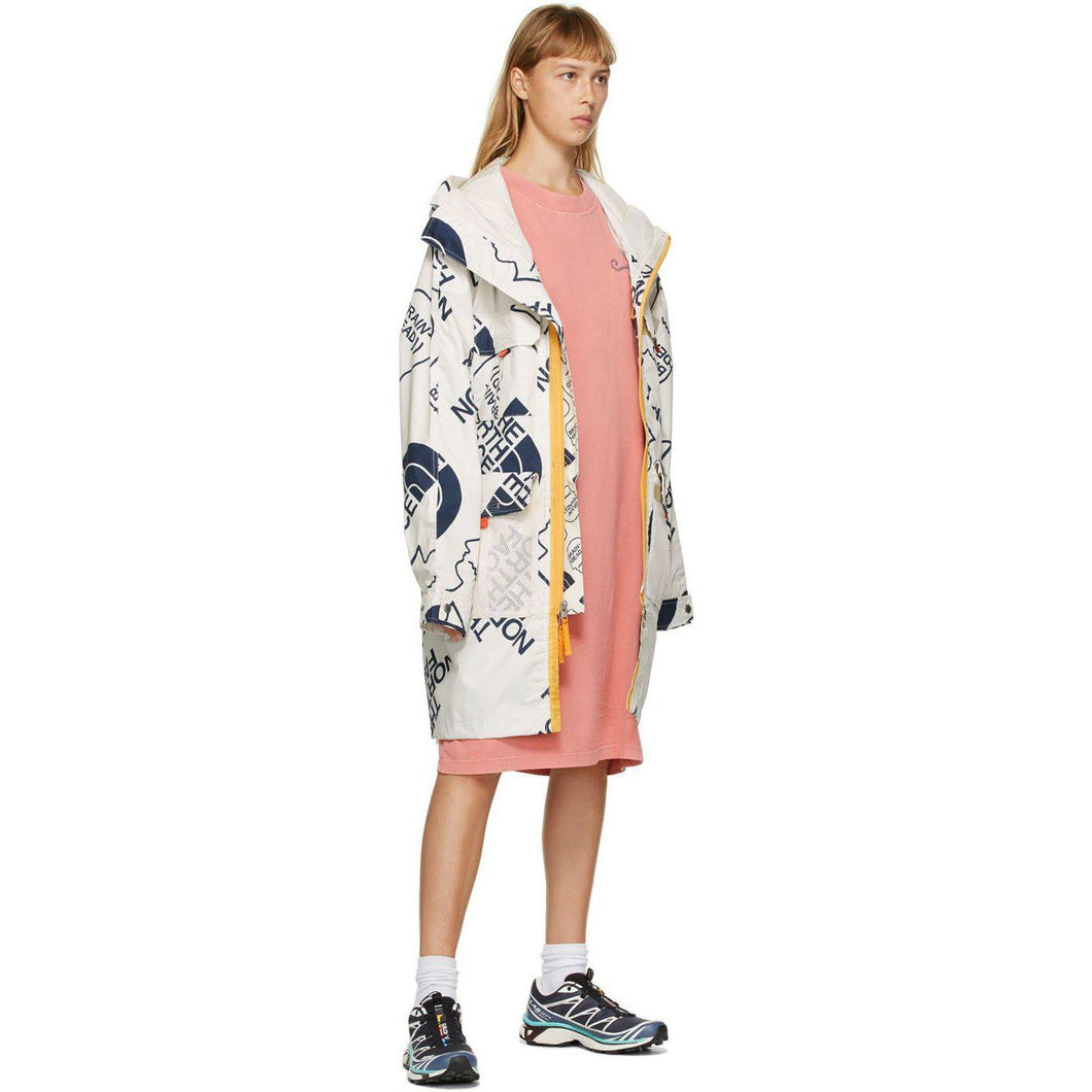Brain Dead Pink The North Face Edition Ringer T-Shirt Dress - Cerveau mort rose The Ring T-shirt T-shirt Ringer Ringer - 뇌 죽은 핑크 북쪽 얼굴 에디션 링거 티셔츠 드레스