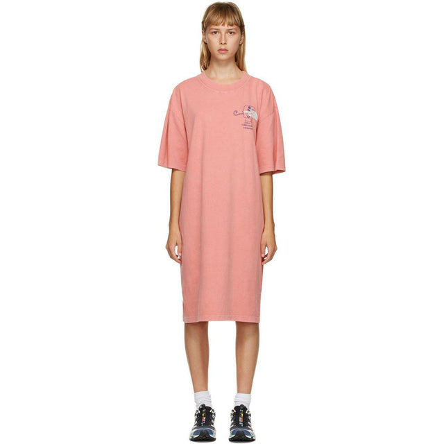 Brain Dead Pink The North Face Edition Ringer T-Shirt Dress