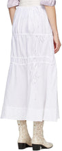 Brock Collection White Linen Susanna Skirt