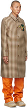 Burberry Beige Check Blackford Car Coat