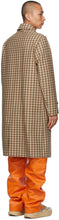 Burberry Beige Check Blackford Car Coat