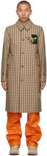Burberry Beige Check Blackford Car Coat - Burberry beige vérifier blackford voiture manteau - 버버리 베이지 체크 블랙 포드 자동차 코트