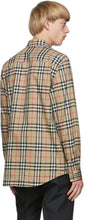 Burberry Beige Check Chartley Shirt