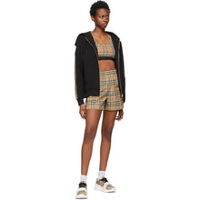Burberry Beige Check Dalby Sports Bra