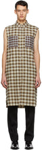Burberry Beige Check Mix Flannel Shirt - Burberry Beige Chemise en flanelle - 버버리 베이지 체크 믹스 플란넬 셔츠